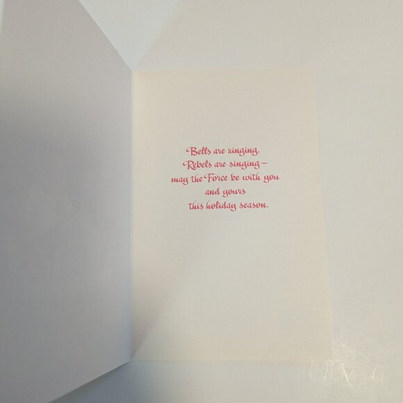 Star Wars Caroling Holiday Cards Princess Leia Chewbacca Luke Han Christmas 9 Ct - Picture 6 of 7